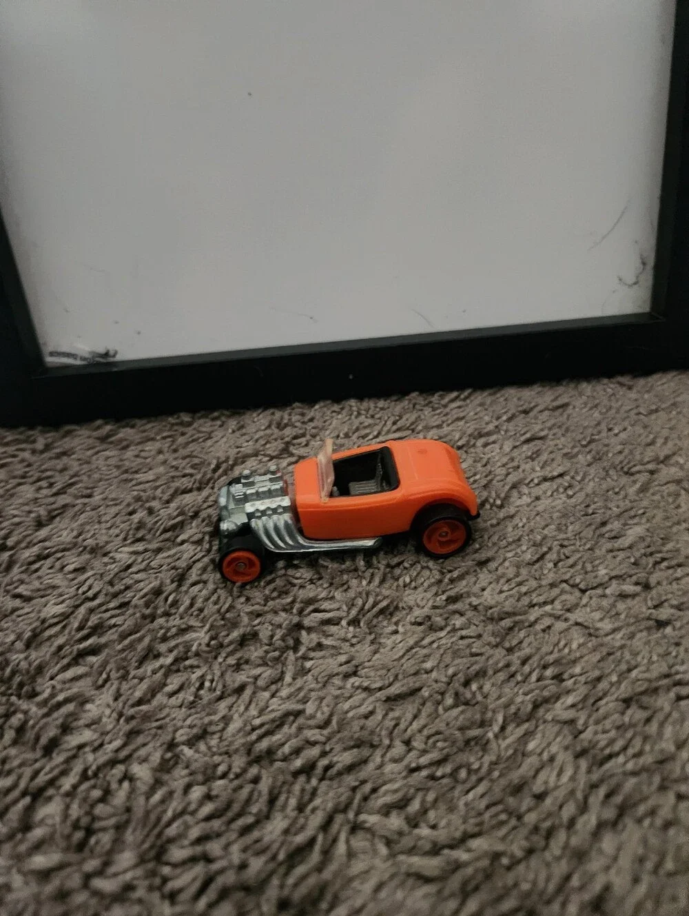 Hot Wheels 1993 '32 Ford Roadster Orange Convertible Mattel